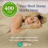 image400 Thread Count Cotton Sheet Set  King Size 100 Cotton Sheets  Easily Fits 8quot to 16quot Mattress  SilkySoft Wrinkle Free Breathable and Comfy  Deep Pockets ampamp Hotel Quality Bedding Set  Beige09  Beige