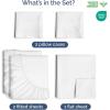 image400 Thread Count Cotton Sheet Set  King Size 100 Cotton Sheets  Easily Fits 8quot to 16quot Mattress  SilkySoft Wrinkle Free Breathable and Comfy  Deep Pockets ampamp Hotel Quality Bedding Set  Beige01  White