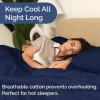 image400 Thread Count Cotton Sheet Set  King Size 100 Cotton Sheets  Easily Fits 8quot to 16quot Mattress  SilkySoft Wrinkle Free Breathable and Comfy  Deep Pockets ampamp Hotel Quality Bedding Set  Beige13  Navy Blue