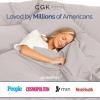 image400 Thread Count Cotton Sheet Set  King Size 100 Cotton Sheets  Easily Fits 8quot to 16quot Mattress  SilkySoft Wrinkle Free Breathable and Comfy  Deep Pockets ampamp Hotel Quality Bedding Set  Beige03  Light Grey