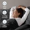 imageAir Mattress Sheet Set for Queen Size  4 Piece Breathable ampamp Cooling Sheets w Extra Deep Pockets  Fits Inflatable ampamp Blow Up Air Mattresses Up to 24 Inches Thick  Ultra Soft ampamp Wrinkle Free  White04  Black