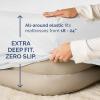 imageAir Mattress Sheet Set for Queen Size  4 Piece Breathable ampamp Cooling Sheets w Extra Deep Pockets  Fits Inflatable ampamp Blow Up Air Mattresses Up to 24 Inches Thick  Ultra Soft ampamp Wrinkle Free  White01  White