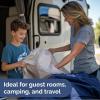 imageAir Mattress Sheet Set for Queen Size  4 Piece Breathable ampamp Cooling Sheets w Extra Deep Pockets  Fits Inflatable ampamp Blow Up Air Mattresses Up to 24 Inches Thick  Ultra Soft ampamp Wrinkle Free  White02  Light Grey