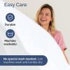 imageAir Mattress Sheet Set for Queen Size  4 Piece Breathable ampamp Cooling Sheets w Extra Deep Pockets  Fits Inflatable ampamp Blow Up Air Mattresses Up to 24 Inches Thick  Ultra Soft ampamp Wrinkle Free  White01  White