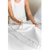 imageExtra Deep Pockets 400 Thread Count 100 Cotton 4 Piece Queen Size Bedding Sheet Set  Breathable ampamp Cooling  Hotel Luxury Bed Sheets Set  Extra Soft Wrinkle Free ampamp Comfy White Bedding Sheets Set01  White