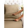 imageExtra Deep Pockets 400 Thread Count 100 Cotton 4 Piece Queen Size Bedding Sheet Set  Breathable ampamp Cooling  Hotel Luxury Bed Sheets Set  Extra Soft Wrinkle Free ampamp Comfy White Bedding Sheets Set05  Beige