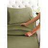 imageExtra Deep Pockets 400 Thread Count 100 Cotton 4 Piece Queen Size Bedding Sheet Set  Breathable ampamp Cooling  Hotel Luxury Bed Sheets Set  Extra Soft Wrinkle Free ampamp Comfy White Bedding Sheets Set09  Sage Green
