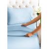 imageExtra Deep Pockets 400 Thread Count 100 Cotton 4 Piece Queen Size Bedding Sheet Set  Breathable ampamp Cooling  Hotel Luxury Bed Sheets Set  Extra Soft Wrinkle Free ampamp Comfy White Bedding Sheets Set06  Light Blue