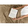 imageExtra Deep Pockets 400 Thread Count 100 Cotton 4 Piece Queen Size Bedding Sheet Set  Breathable ampamp Cooling  Hotel Luxury Bed Sheets Set  Extra Soft Wrinkle Free ampamp Comfy White Bedding Sheets Set05  Beige