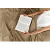 imageExtra Deep Pockets 400 Thread Count 100 Cotton 4 Piece Queen Size Bedding Sheet Set  Breathable ampamp Cooling  Hotel Luxury Bed Sheets Set  Extra Soft Wrinkle Free ampamp Comfy White Bedding Sheets Set05  Beige