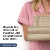 imageExtra Deep Twin 400 Thread Count Cotton Fitted Sheet  Hotel Luxury Single Fitted Sheet Only  Easily Fits 18quot to 24quot Mattress  Soft Wrinkle Free ampamp Breathable ampamp Comfy Extra Deep Pockets Light Grey04  Cream