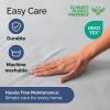 imageExtra Deep Twin 400 Thread Count Cotton Fitted Sheet  Hotel Luxury Single Fitted Sheet Only  Easily Fits 18quot to 24quot Mattress  Soft Wrinkle Free ampamp Breathable ampamp Comfy Extra Deep Pockets Light Grey02  Light Grey