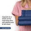 imageExtra Deep Twin 400 Thread Count Cotton Fitted Sheet  Hotel Luxury Single Fitted Sheet Only  Easily Fits 18quot to 24quot Mattress  Soft Wrinkle Free ampamp Breathable ampamp Comfy Extra Deep Pockets Light Grey07  Navy Blue