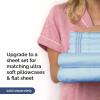 imageExtra Deep Twin 400 Thread Count Cotton Fitted Sheet  Hotel Luxury Single Fitted Sheet Only  Easily Fits 18quot to 24quot Mattress  Soft Wrinkle Free ampamp Breathable ampamp Comfy Extra Deep Pockets Light Grey06  Light Blue