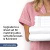 imageExtra Deep Twin 400 Thread Count Cotton Fitted Sheet  Hotel Luxury Single Fitted Sheet Only  Easily Fits 18quot to 24quot Mattress  Soft Wrinkle Free ampamp Breathable ampamp Comfy Extra Deep Pockets Light Grey01  White