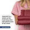 imageExtra Deep Twin 400 Thread Count Cotton Fitted Sheet  Hotel Luxury Single Fitted Sheet Only  Easily Fits 18quot to 24quot Mattress  Soft Wrinkle Free ampamp Breathable ampamp Comfy Extra Deep Pockets Light Grey08  Burgundy