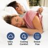 imageExtra Deep Twin 400 Thread Count Cotton Fitted Sheet  Hotel Luxury Single Fitted Sheet Only  Easily Fits 18quot to 24quot Mattress  Soft Wrinkle Free ampamp Breathable ampamp Comfy Extra Deep Pockets Light Grey01  White