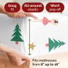 imageFlannel Christmas Sheets  100 Cotton Flannel Sheets  Queen Size Sheets  Extra Soft ampamp Cozy  Thick Warm Heavyweight Winter Sheets  Christmas Trees Deep Pocket Holiday Sheets for Women Men ampamp Kids03  Nutcracker Ballet