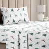 imageFlannel Christmas Sheets  100 Cotton Flannel Sheets  Queen Size Sheets  Extra Soft ampamp Cozy  Thick Warm Heavyweight Winter Sheets  Christmas Trees Deep Pocket Holiday Sheets for Women Men ampamp Kids05  Reindeer Forest