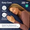 imageFull Comforter Set  3 Piece Bed Set for All Seasons  1 Soft Quilted Comforter w Corner Tabs ampamp 2 Pillow Shams  Comfy Cozy ampamp Breathable  Premium Down Duvet Insert  OekoTEX  Full Size Dark GreyNavy Blue