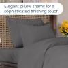 imageFull Comforter Set  7 Piece Bed in a Bag Queen Size Bed Set  Down Alternative Comforter Flat Sheet Fitted Sheet Pillowcases ampamp Shams for All Seasons  Ultra Soft Comfy ampamp Breathable  Navy Blue02  Dark Grey