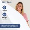 imageFull Comforter Set  7 Piece Bed in a Bag Queen Size Bed Set  Down Alternative Comforter Flat Sheet Fitted Sheet Pillowcases ampamp Shams for All Seasons  Ultra Soft Comfy ampamp Breathable  Navy Blue01  White