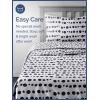 imageKids Baseball Queen 4 Piece Sheet Set  Boys Girls Teens Toddler  Easy Fit Deep Pockets  Breathable Hotel Quality Bedding Sheets  Machine Washable  Wrinkle Free  Cute Cozy Soft  CGK Linens08  Blue Dots