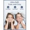 imageKids Baseball Queen 4 Piece Sheet Set  Boys Girls Teens Toddler  Easy Fit Deep Pockets  Breathable Hotel Quality Bedding Sheets  Machine Washable  Wrinkle Free  Cute Cozy Soft  CGK Linens09  Black Polka Dots