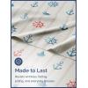 imageKids Baseball Queen 4 Piece Sheet Set  Boys Girls Teens Toddler  Easy Fit Deep Pockets  Breathable Hotel Quality Bedding Sheets  Machine Washable  Wrinkle Free  Cute Cozy Soft  CGK Linens13  Ahoy Sailor