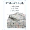 imageKids Baseball Queen 4 Piece Sheet Set  Boys Girls Teens Toddler  Easy Fit Deep Pockets  Breathable Hotel Quality Bedding Sheets  Machine Washable  Wrinkle Free  Cute Cozy Soft  CGK Linens13  Ahoy Sailor