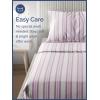 imageKids Baseball Queen 4 Piece Sheet Set  Boys Girls Teens Toddler  Easy Fit Deep Pockets  Breathable Hotel Quality Bedding Sheets  Machine Washable  Wrinkle Free  Cute Cozy Soft  CGK Linens02  Pink Stripes