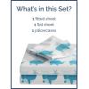 imageKids Baseball Queen 4 Piece Sheet Set  Boys Girls Teens Toddler  Easy Fit Deep Pockets  Breathable Hotel Quality Bedding Sheets  Machine Washable  Wrinkle Free  Cute Cozy Soft  CGK Linens12  Cute Whales