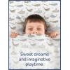 imageKids Baseball Queen 4 Piece Sheet Set  Boys Girls Teens Toddler  Easy Fit Deep Pockets  Breathable Hotel Quality Bedding Sheets  Machine Washable  Wrinkle Free  Cute Cozy Soft  CGK Linens14  Deep Sea Submarines