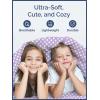 imageKids Baseball Queen 4 Piece Sheet Set  Boys Girls Teens Toddler  Easy Fit Deep Pockets  Breathable Hotel Quality Bedding Sheets  Machine Washable  Wrinkle Free  Cute Cozy Soft  CGK Linens07  Purple Dots