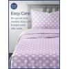 imageKids Baseball Queen 4 Piece Sheet Set  Boys Girls Teens Toddler  Easy Fit Deep Pockets  Breathable Hotel Quality Bedding Sheets  Machine Washable  Wrinkle Free  Cute Cozy Soft  CGK Linens07  Purple Dots