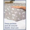 imageKids Baseball Queen 4 Piece Sheet Set  Boys Girls Teens Toddler  Easy Fit Deep Pockets  Breathable Hotel Quality Bedding Sheets  Machine Washable  Wrinkle Free  Cute Cozy Soft  CGK Linens20  Polar Bears