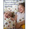 imageKids Baseball Queen 4 Piece Sheet Set  Boys Girls Teens Toddler  Easy Fit Deep Pockets  Breathable Hotel Quality Bedding Sheets  Machine Washable  Wrinkle Free  Cute Cozy Soft  CGK Linens24  Monkeys