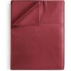 imageQueen 400 Thread Count Cotton Fitted Sheet  Hotel Quality 100 Cotton  Soft ampamp Wrinkle Free  Deep Pockets  Fits Mattress Perfectly with No PopOff Elastic  One Fitted Bottom Sheet Only  Burgundy15  Burgundy