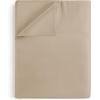 imageQueen 400 Thread Count Cotton Fitted Sheet  Hotel Quality 100 Cotton  Soft ampamp Wrinkle Free  Deep Pockets  Fits Mattress Perfectly with No PopOff Elastic  One Fitted Bottom Sheet Only  Burgundy07  Cream