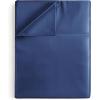 imageQueen 400 Thread Count Cotton Fitted Sheet  Hotel Quality 100 Cotton  Soft ampamp Wrinkle Free  Deep Pockets  Fits Mattress Perfectly with No PopOff Elastic  One Fitted Bottom Sheet Only  Burgundy13  Navy Blue