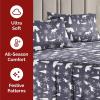 imageQueen Christmas Buffalo Plaid BampampW Sheet Set  Holiday Xmas Pattern Bedding Set  Deep Pockets  Snug Fit  4 Piece  Wrinkle Free  Comfy Festive Winter  Holiday Sheets for Women Men Kids ampamp Teens29  Woodland Animals
