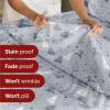 imageQueen Christmas Buffalo Plaid BampampW Sheet Set  Holiday Xmas Pattern Bedding Set  Deep Pockets  Snug Fit  4 Piece  Wrinkle Free  Comfy Festive Winter  Holiday Sheets for Women Men Kids ampamp Teens20  Polar Bears