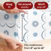 imageQueen Christmas Buffalo Plaid BampampW Sheet Set  Holiday Xmas Pattern Bedding Set  Deep Pockets  Snug Fit  4 Piece  Wrinkle Free  Comfy Festive Winter  Holiday Sheets for Women Men Kids ampamp TeensSnowburst