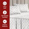 imageQueen Christmas Buffalo Plaid BampampW Sheet Set  Holiday Xmas Pattern Bedding Set  Deep Pockets  Snug Fit  4 Piece  Wrinkle Free  Comfy Festive Winter  Holiday Sheets for Women Men Kids ampamp TeensReindeer