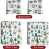 imageQueen Christmas Buffalo Plaid BampampW Sheet Set  Holiday Xmas Pattern Bedding Set  Deep Pockets  Snug Fit  4 Piece  Wrinkle Free  Comfy Festive Winter  Holiday Sheets for Women Men Kids ampamp Teens38  Holiday Animals