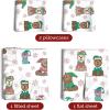 imageQueen Christmas Buffalo Plaid BampampW Sheet Set  Holiday Xmas Pattern Bedding Set  Deep Pockets  Snug Fit  4 Piece  Wrinkle Free  Comfy Festive Winter  Holiday Sheets for Women Men Kids ampamp Teens40  Cats and Dogs