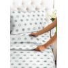 imageQueen Christmas Buffalo Plaid BampampW Sheet Set  Holiday Xmas Pattern Bedding Set  Deep Pockets  Snug Fit  4 Piece  Wrinkle Free  Comfy Festive Winter  Holiday Sheets for Women Men Kids ampamp Teens44  Green Snowflakes