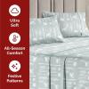 imageQueen Christmas Buffalo Plaid BampampW Sheet Set  Holiday Xmas Pattern Bedding Set  Deep Pockets  Snug Fit  4 Piece  Wrinkle Free  Comfy Festive Winter  Holiday Sheets for Women Men Kids ampamp Teens25  Winter Animals