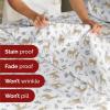 imageQueen Christmas Buffalo Plaid BampampW Sheet Set  Holiday Xmas Pattern Bedding Set  Deep Pockets  Snug Fit  4 Piece  Wrinkle Free  Comfy Festive Winter  Holiday Sheets for Women Men Kids ampamp TeensReindeer