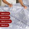 imageQueen Christmas Buffalo Plaid BampampW Sheet Set  Holiday Xmas Pattern Bedding Set  Deep Pockets  Snug Fit  4 Piece  Wrinkle Free  Comfy Festive Winter  Holiday Sheets for Women Men Kids ampamp Teens33  Winter Wonderland